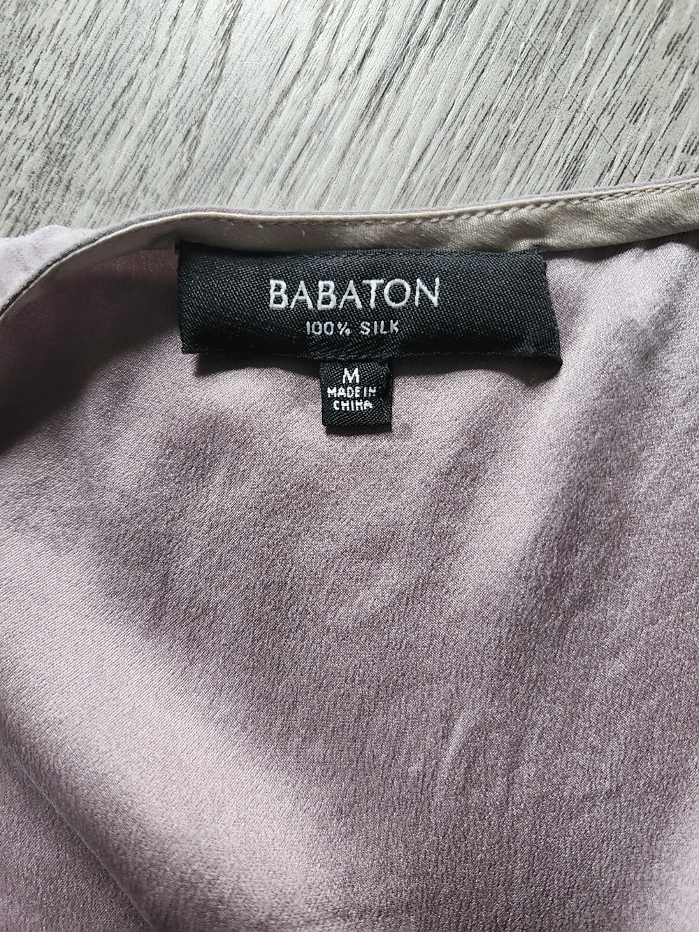 Babaton Lilac Silk Tank - Picture 4 of 4